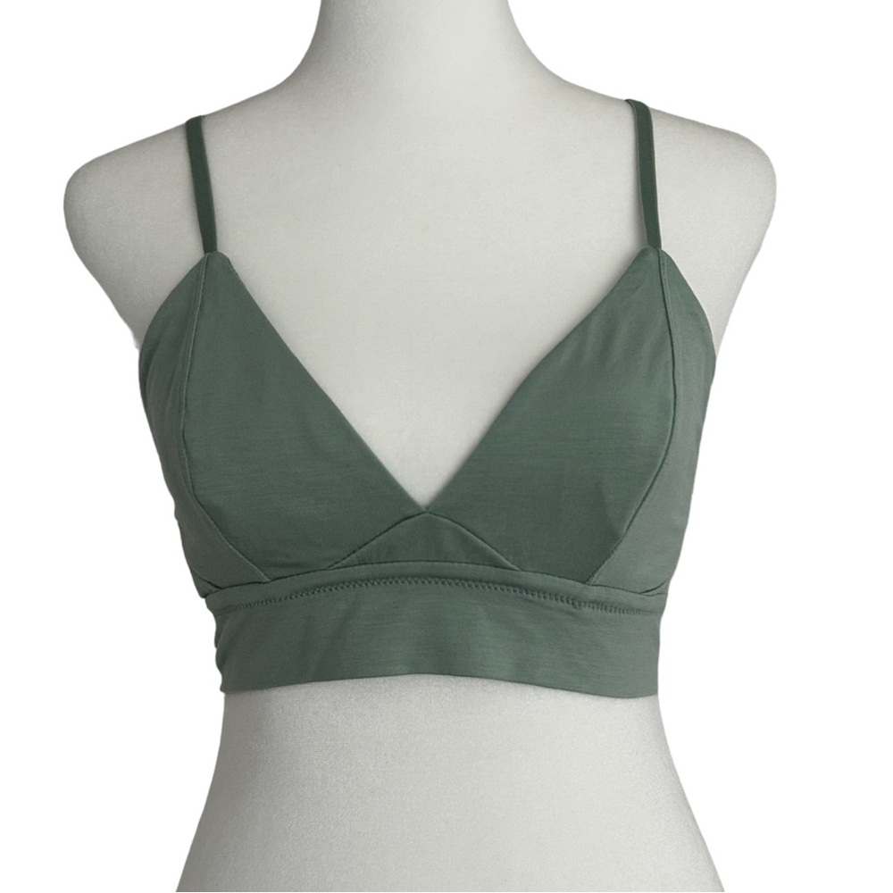 Anthropologie Green Bralette